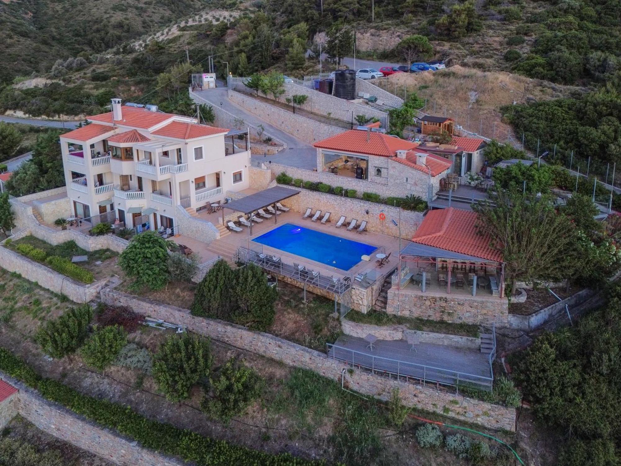 Villa Pasifai Mourteri Ngoại thất bức ảnh